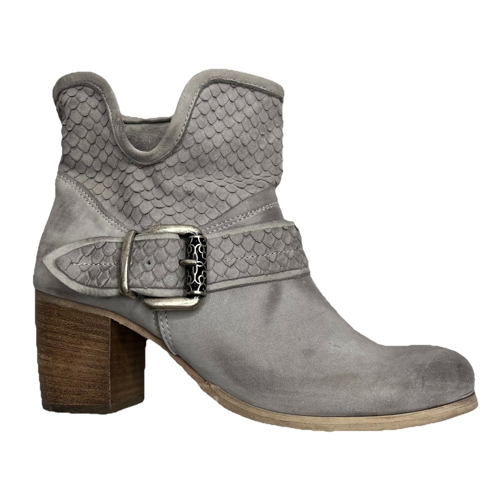 Lavorazione Artigiana Aldo Woman's Gray Boots Slouch Style Sz 37/‎ US 6.5 / 7